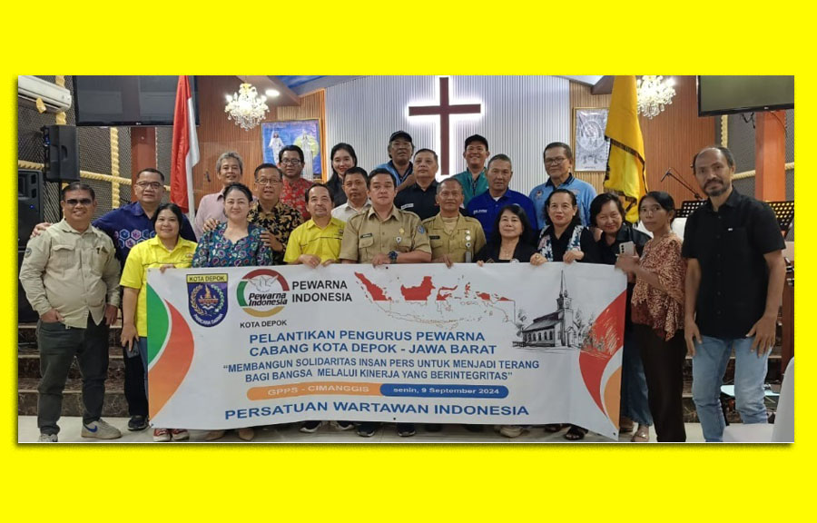 Pelantikan Pengurus PEWARNA Kota Depok September 2024
