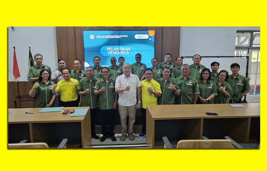 PEWARNA Indonesia Kukuhkan Pengurus Daerah Jawa Tengah 2025–2030 di UKSW Salatiga