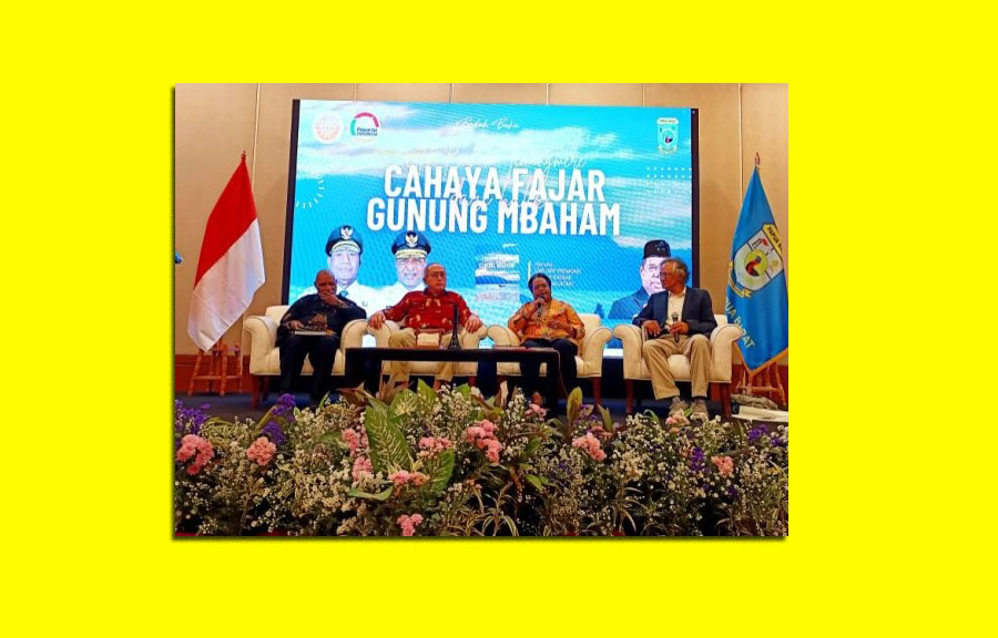 P3ISIP Indonesia dan PEWARNA Bedah Buku Cahaya Fajar dari Balik Gunung Mbaham