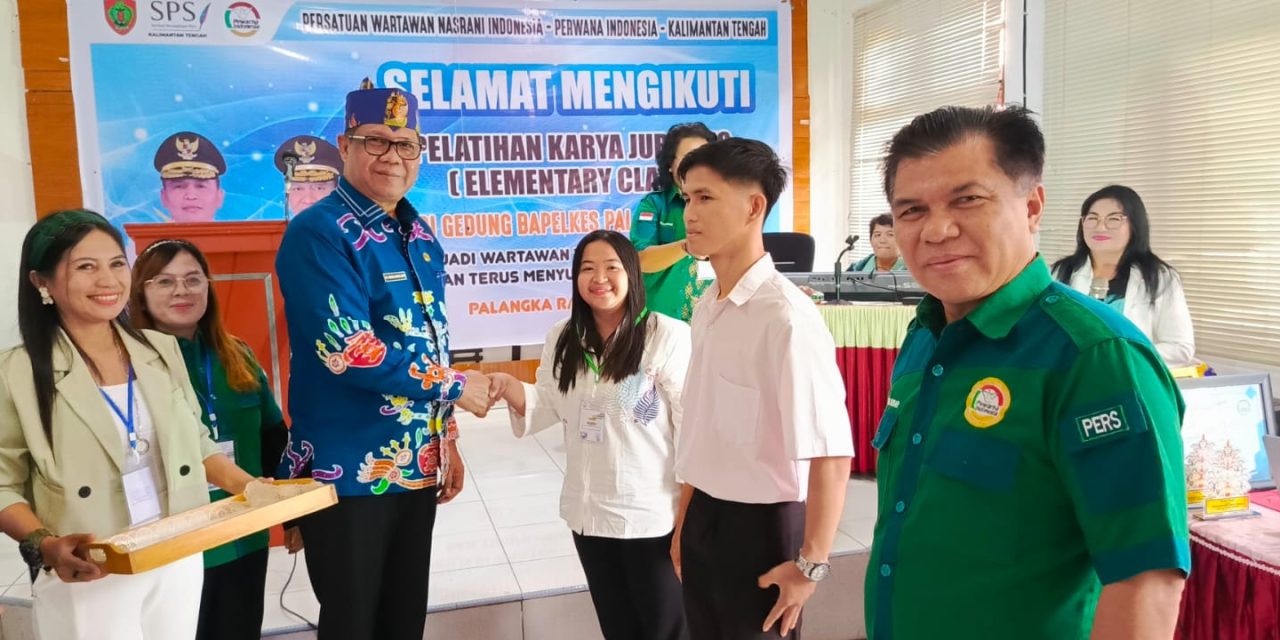 Pewarna Indonesia Kalteng Gelar Pelatihan Jurnalistik
