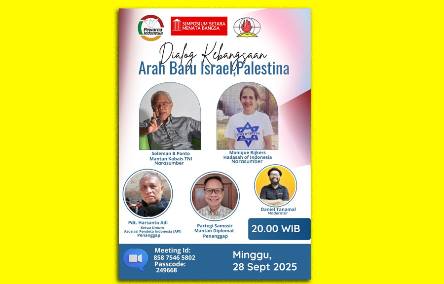 Dialog Kebangsaan Bahas Arah Baru Israel-Palestina