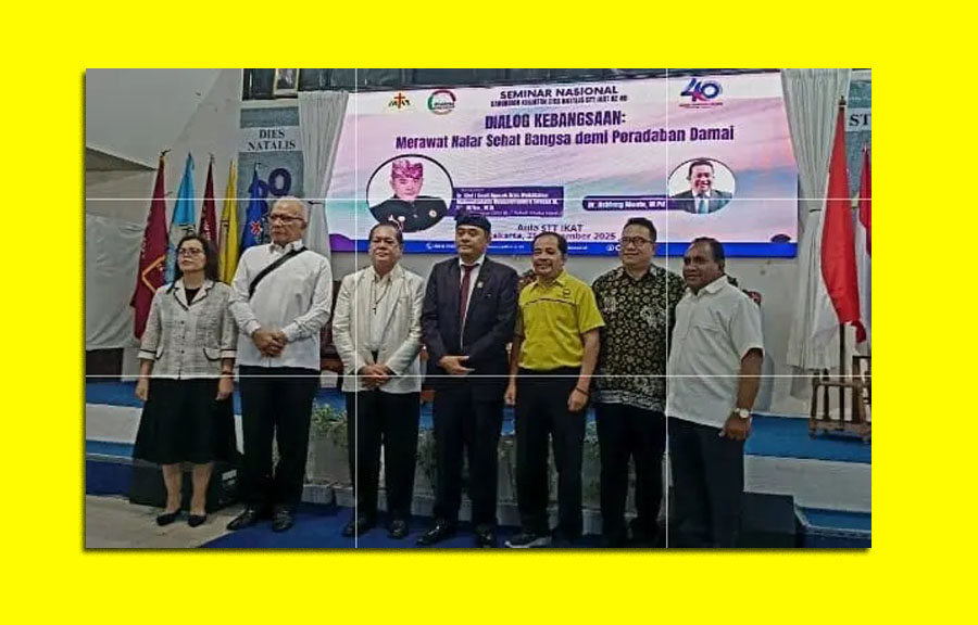 Dialog Kebangsaan STT IKAT, Arya Wedakarna Tekankan Nalar Sehat, Jaga Jejak Digital, dan Semangat Pancasila